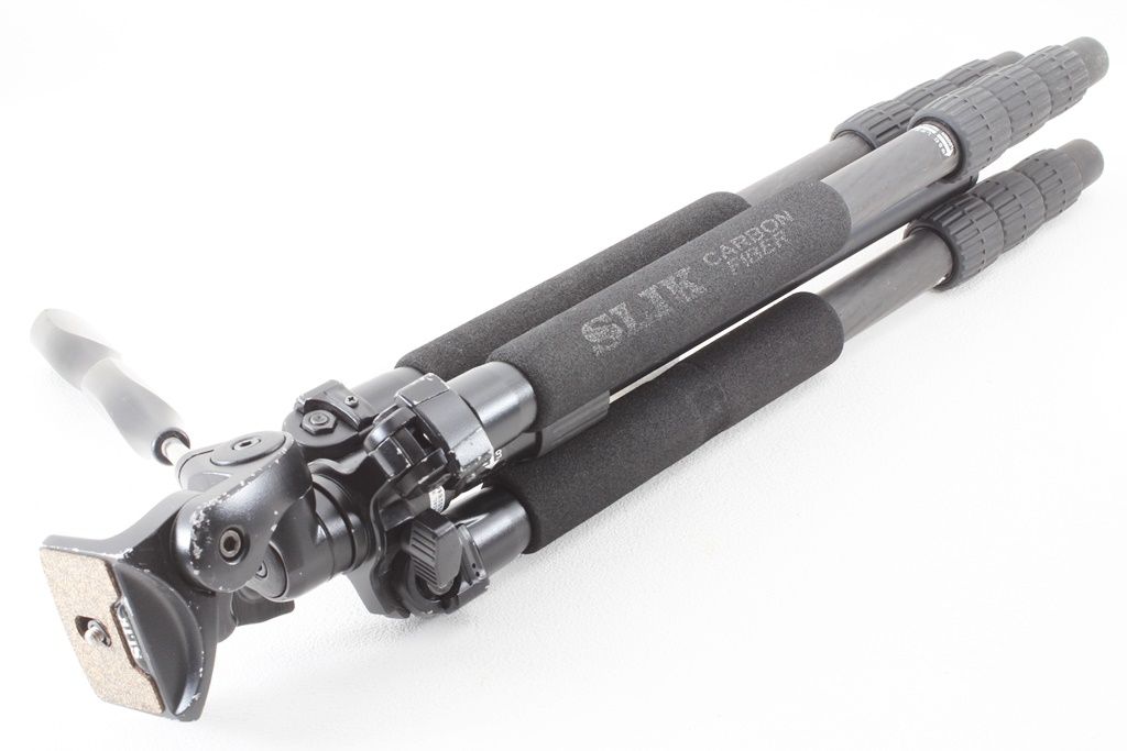 美品 SLIK スリック カーボン CARBON 724 EX Ⅲ 4段 三脚 - メルカリ