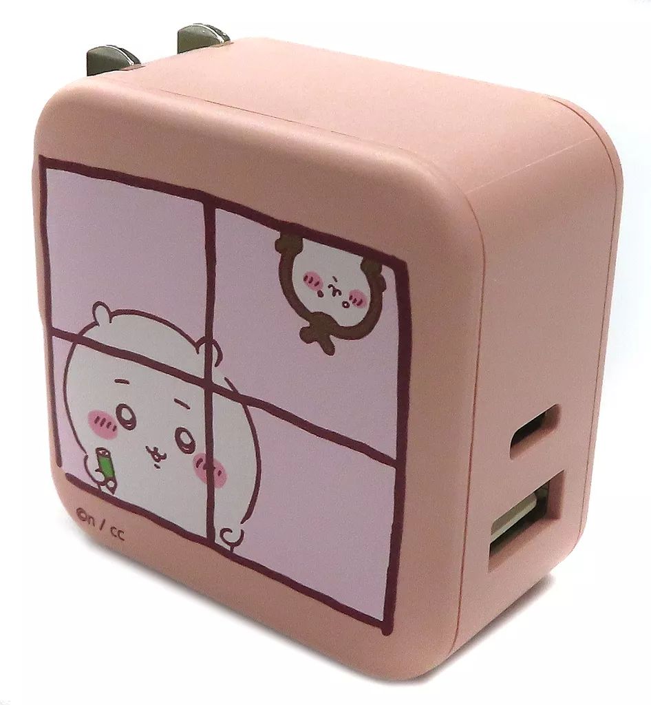 [Used] Adapter/Cord/Cable/Charger 2 Chiikawa Simultaneous Charging/32W AC Adapter “Something Small and Cute”