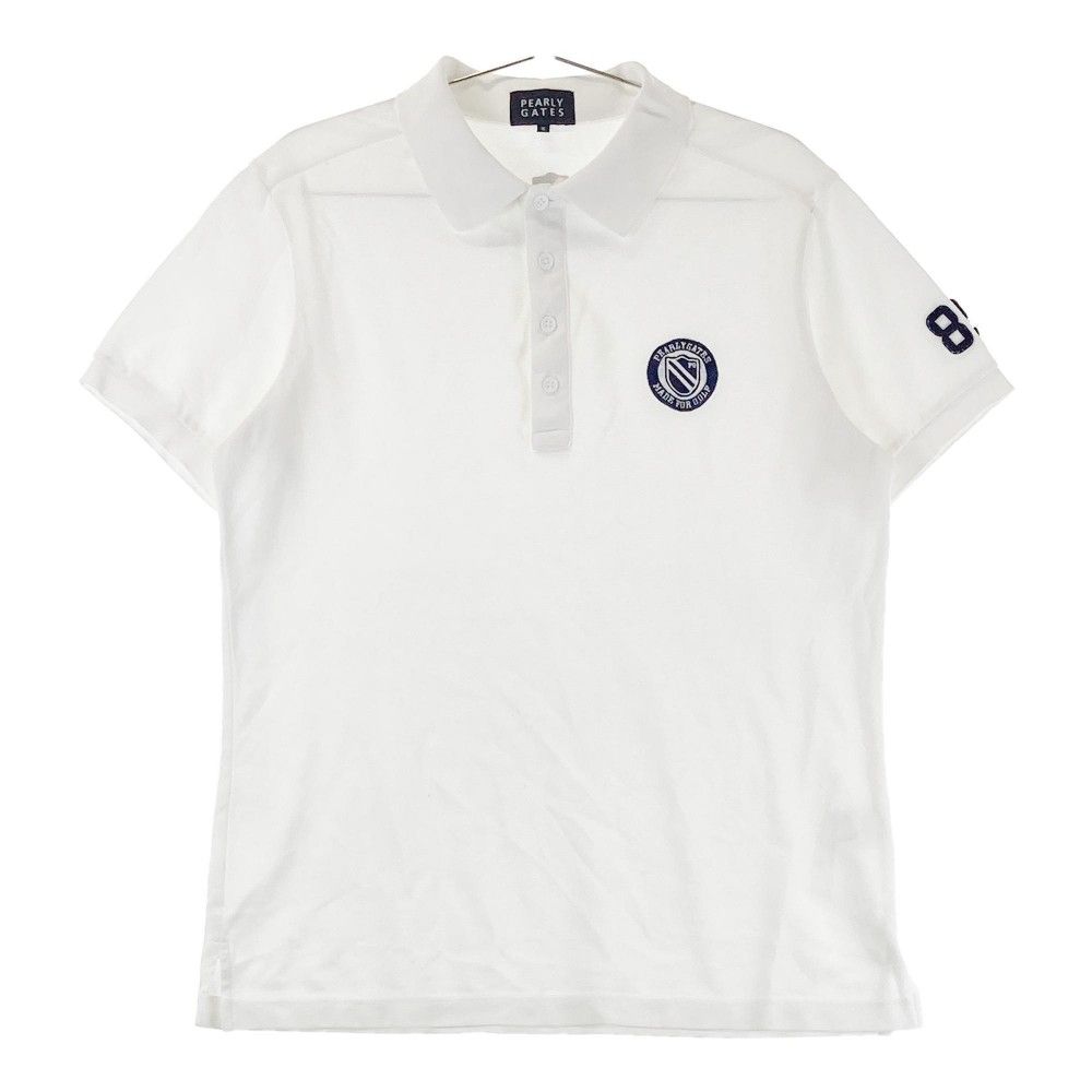 サイズ：5 PEARLY GATES パーリーゲイツ 半袖ポロシャツ ホワイト系