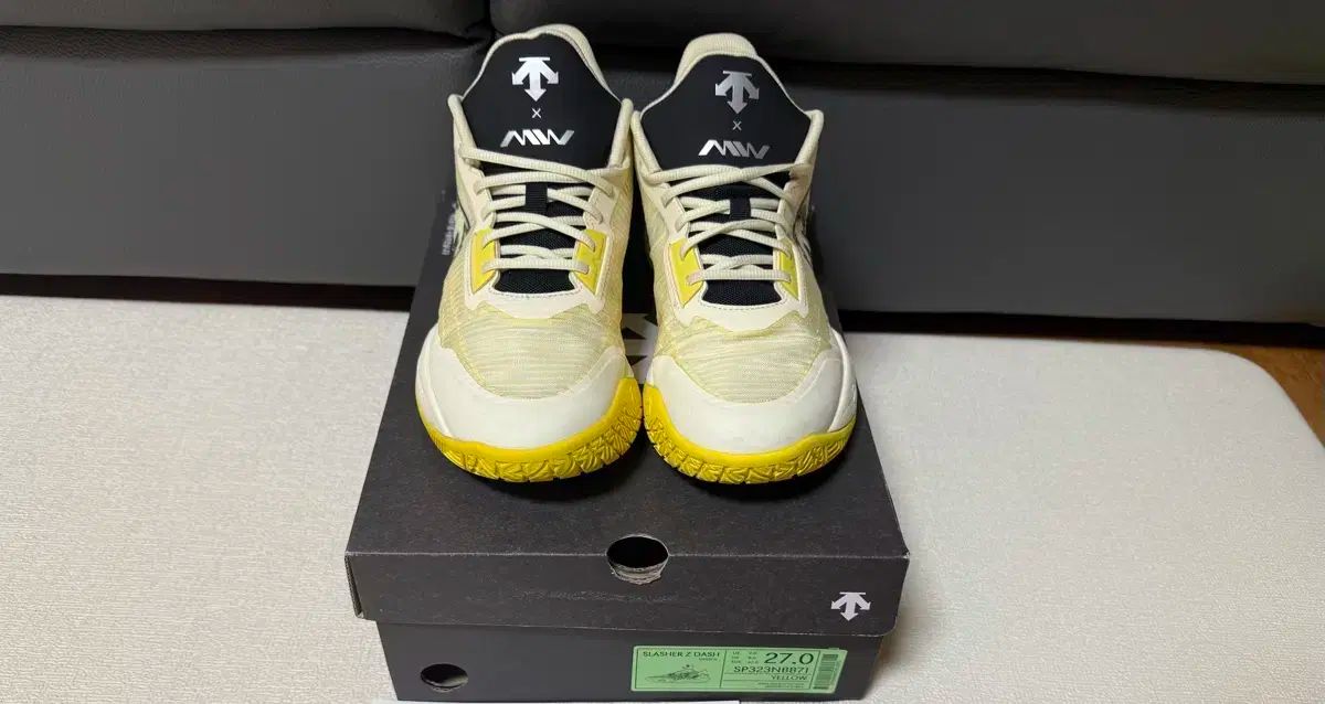 DESCENTE デサント X マスターウク バスケットシューズ スラッシャー Z ダッシュ 270 状態良好
