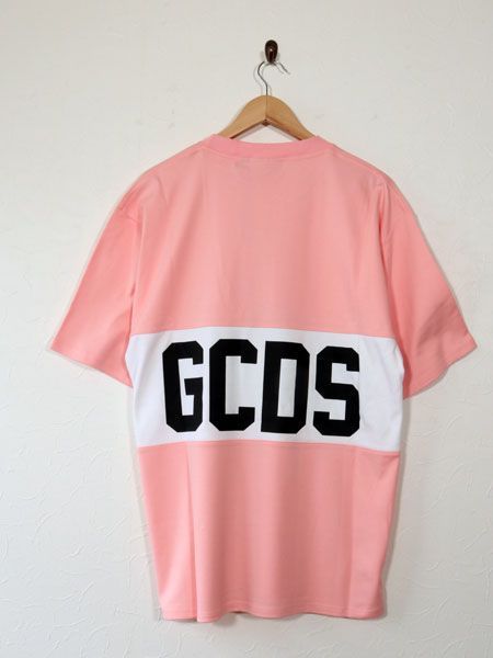 GCDS ジーシーディーエス半袖Tシャツ ベビーピンク サイズXXL - plus