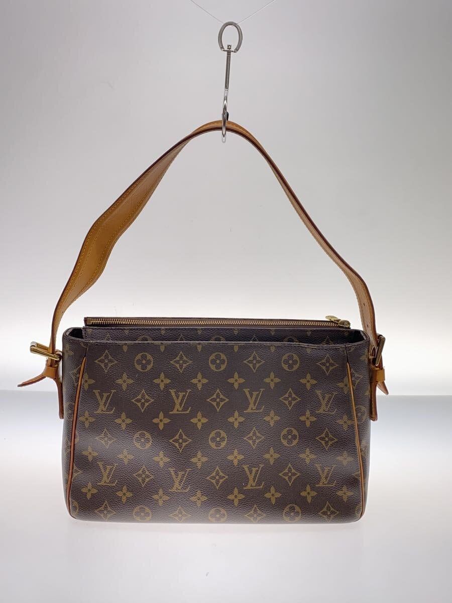 LOUIS VUITTON ヴィバシテGM_モノグラム・キャンバス_BRW PVC ブラウン - メルカリ