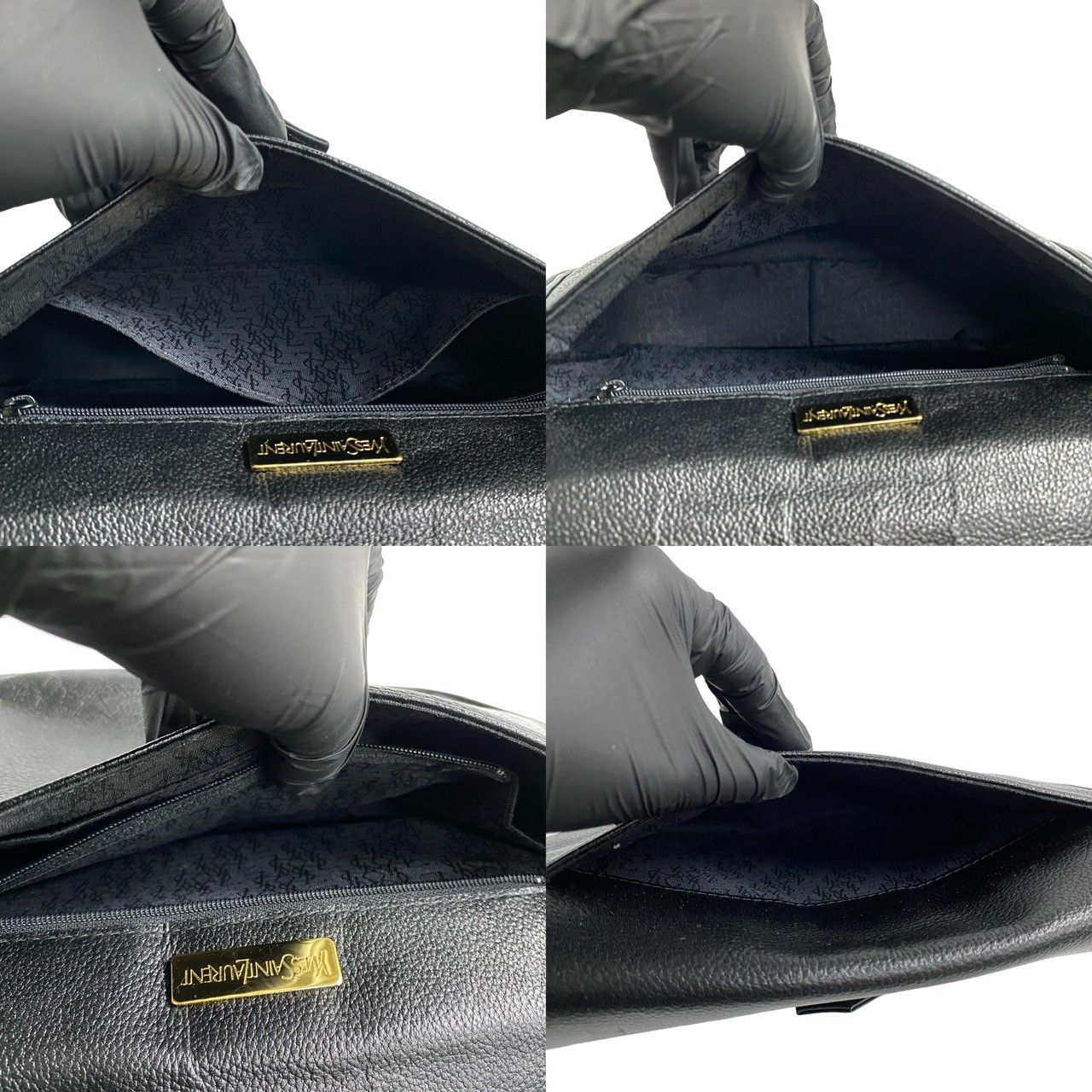 極 美品 希少品 YVES SAINT LAURENT イヴ サンローラン ヴィンテージ 