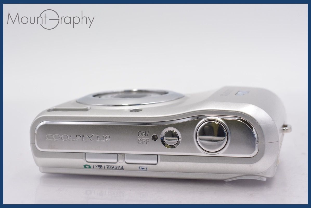 Nikon COOLPIX L19 シルバー 乾電池駆動 ニコン デジタルカメラ