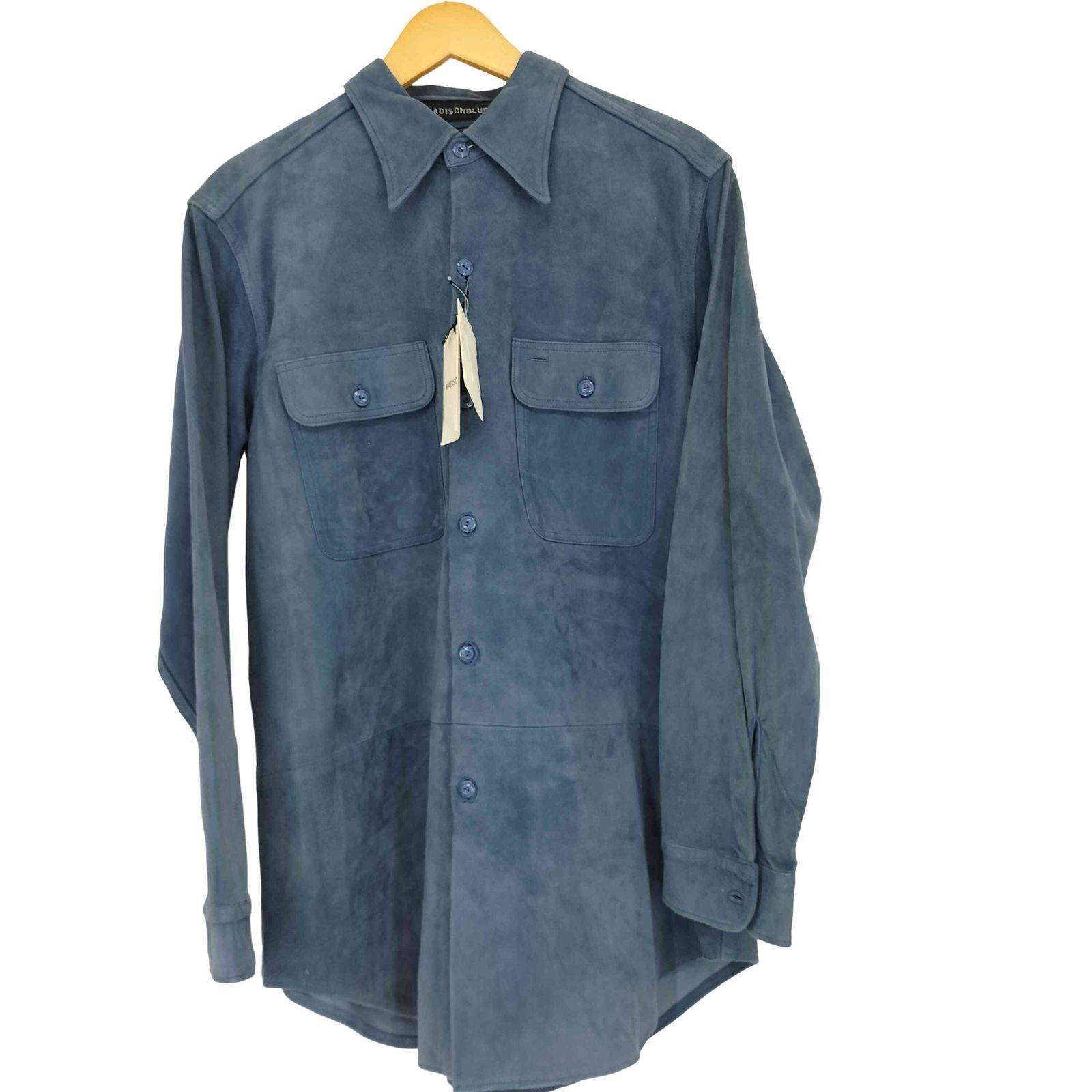 マディソンブルー MADISONBLUE SUEDE HAMPTON SHIRT メンズ JPN