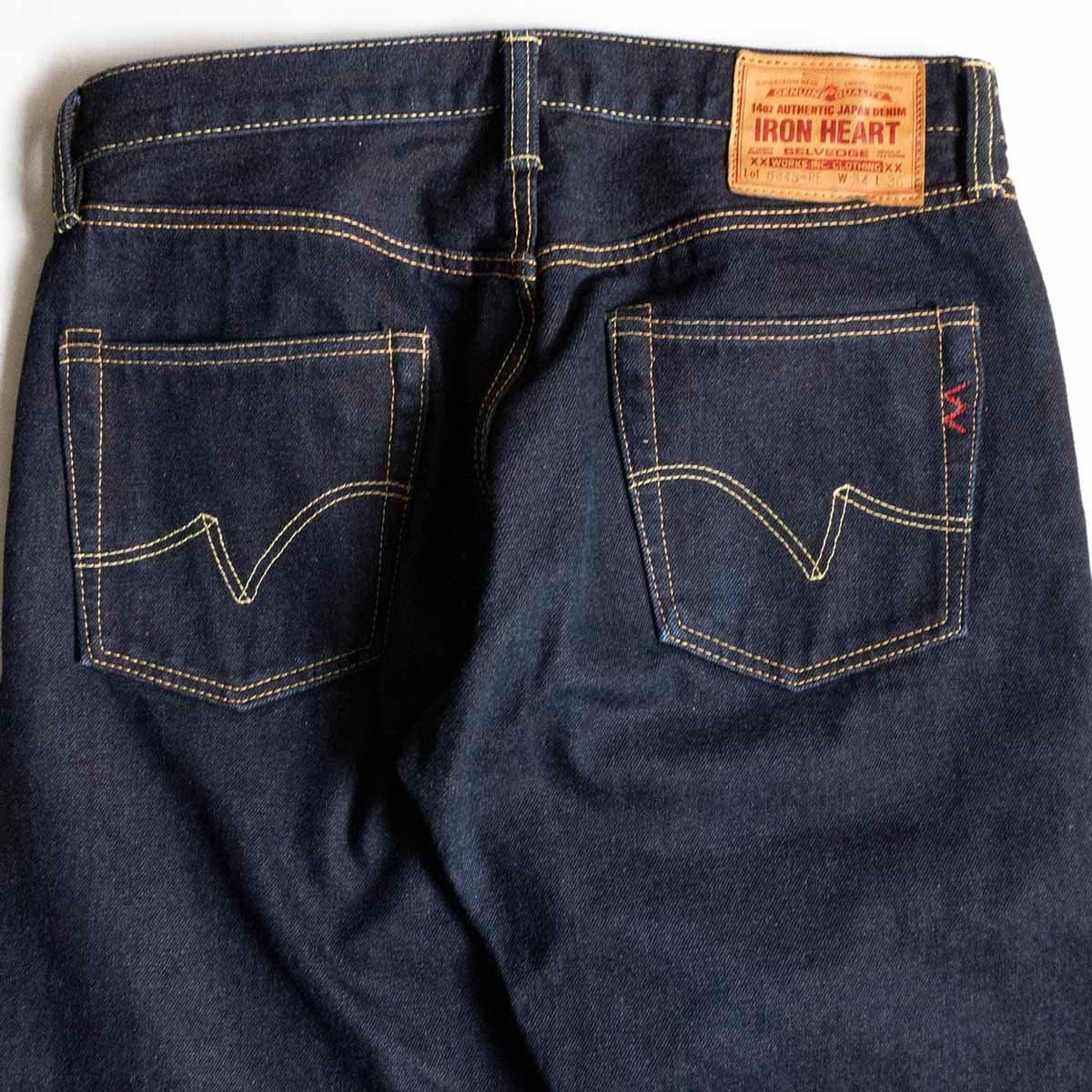 美品/濃紺】IRON HEART【LOT 634S-RE 14oz HEAVY DENIM】34×36 美品/濃紺】IRON HEART【LOT 634S-RE 14oz HEAVY DENIM】34×36