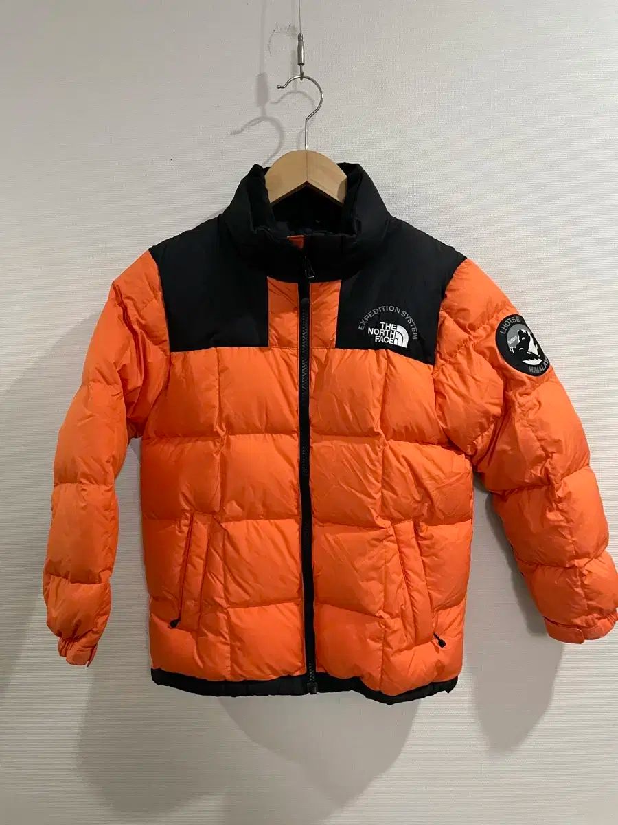 THE NORTH FACE ザノースフェイス オレンジ Nuptse ヌプシ ローツェ ダウン 130