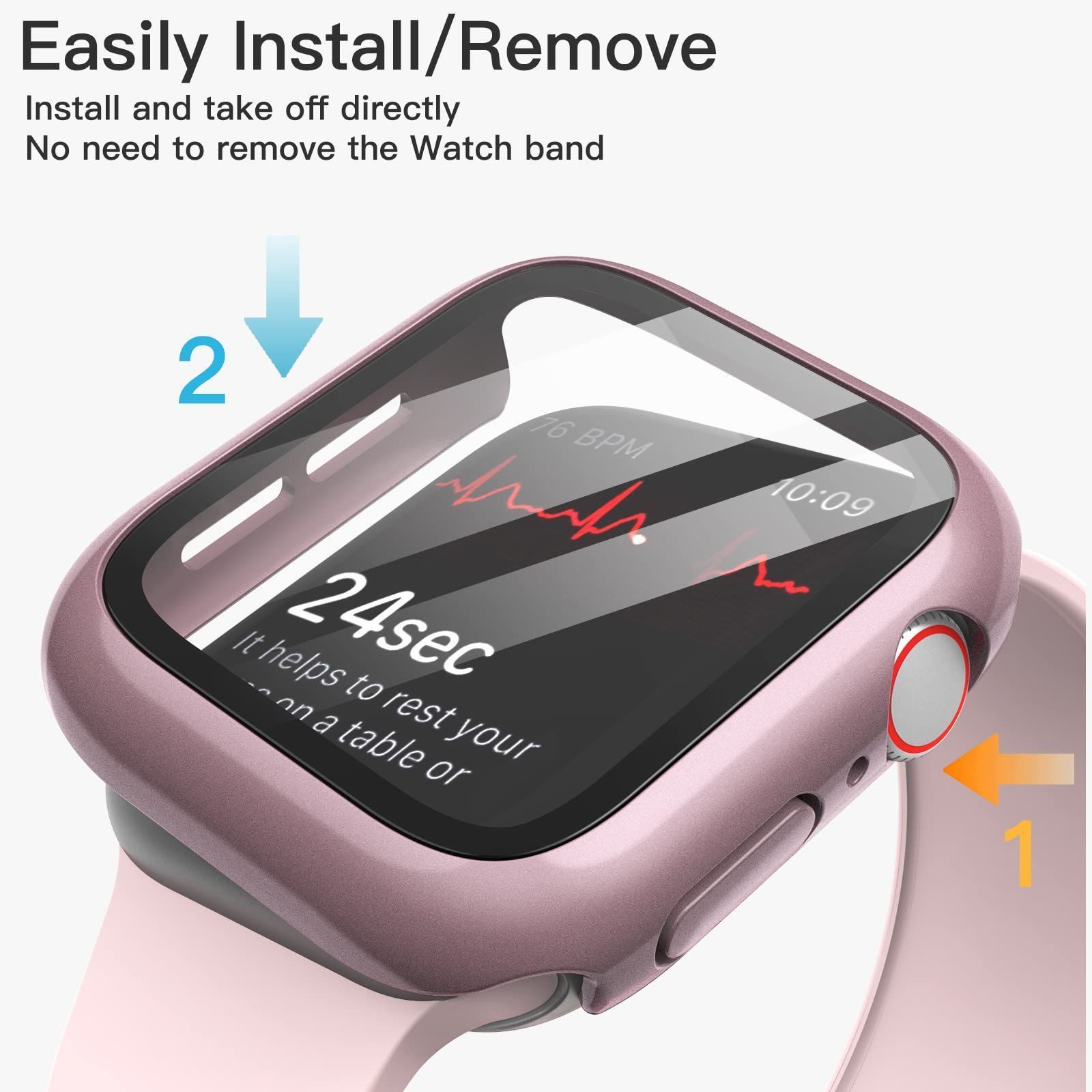 送料無料】ローズゴールド JEDirect Apple Watch SE (2022/2020 ...
