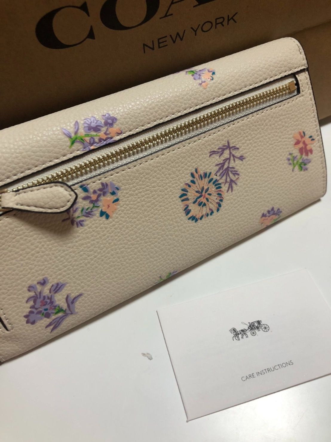 お取り寄せ コーチCOACH 花柄 フラワー 送料無料数量限定 - 長財布