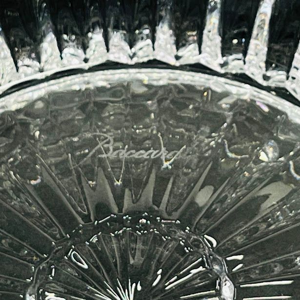 中古】BACCART(バカラ) 小皿 クリア 直径13cm 2105132 ソット