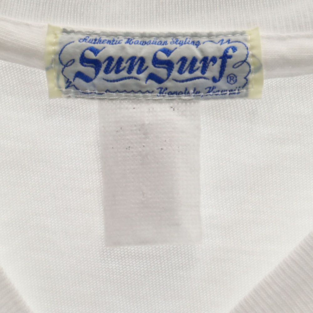 サンサーフ 半袖 Tシャツ ホワイト SUN SURF メンズ