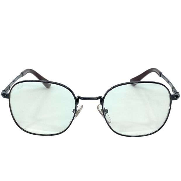 ペルソール 1009-S 1078 GJ 52 20 145 眼鏡 メガネ アイウェア スクエア トランジションズ 調光 レンズ グリーン ボルドー Persol