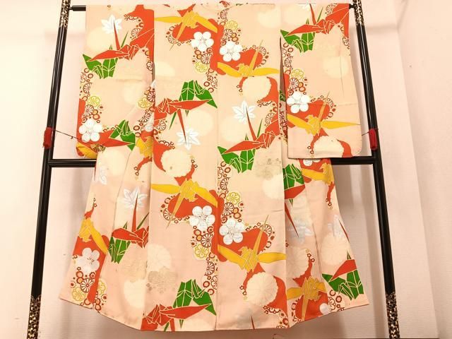 kemebu-✺美品 正絹 薔薇 トールサイズ 振袖・長襦袢 A1662 kemebu-様専用✺美品 正絹 薔薇 トールサイズ 振袖・長襦袢