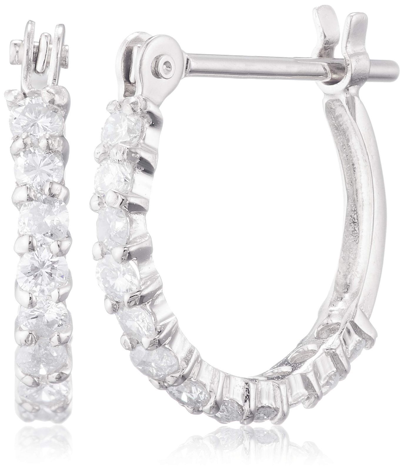 新生活応援SALE18金ホワイトゴールド 0.2ct [ディーコレクション