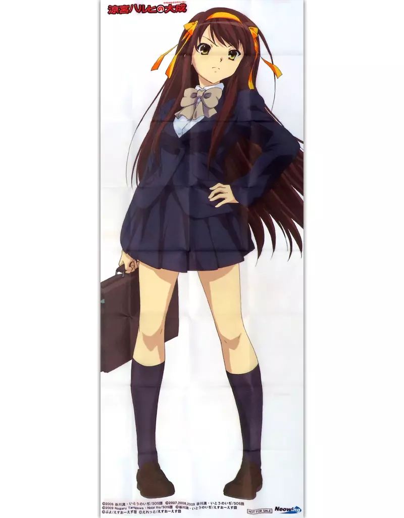 涼宮ハルヒの大成 特典等身大ポスター Neowingオリジナル特典 【公式通販】