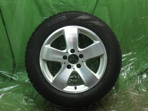 PIRELLI スタッドレス W211純正 16インチ ピレリ アイスアシンメトリコ