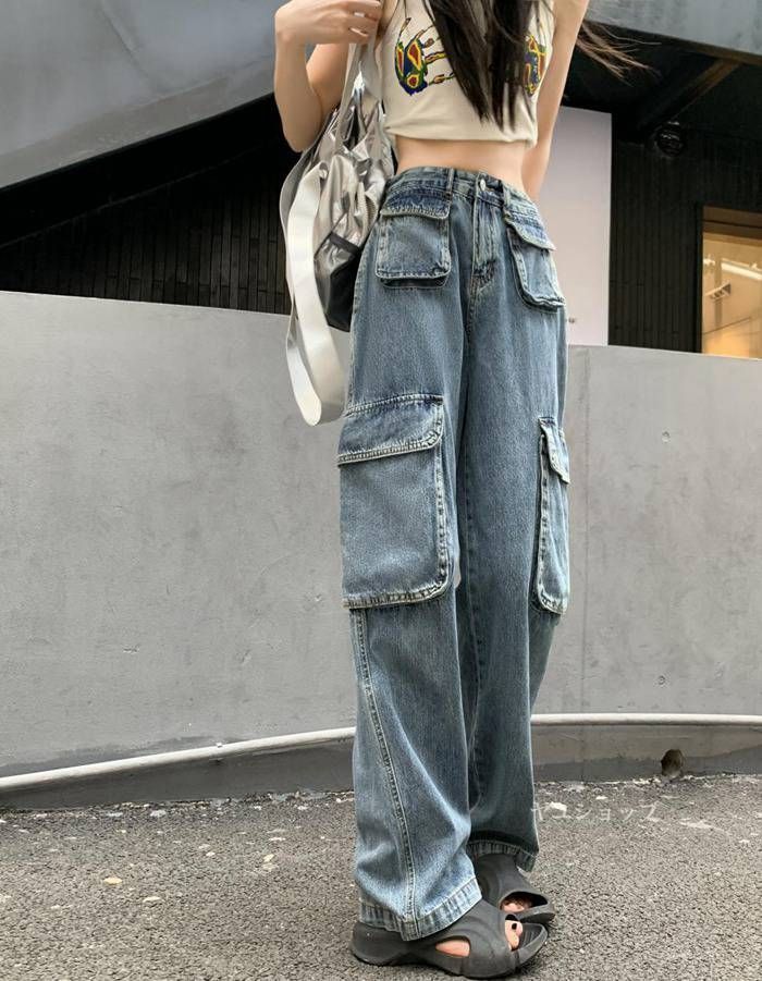 ロングパンツ カーゴパンツ