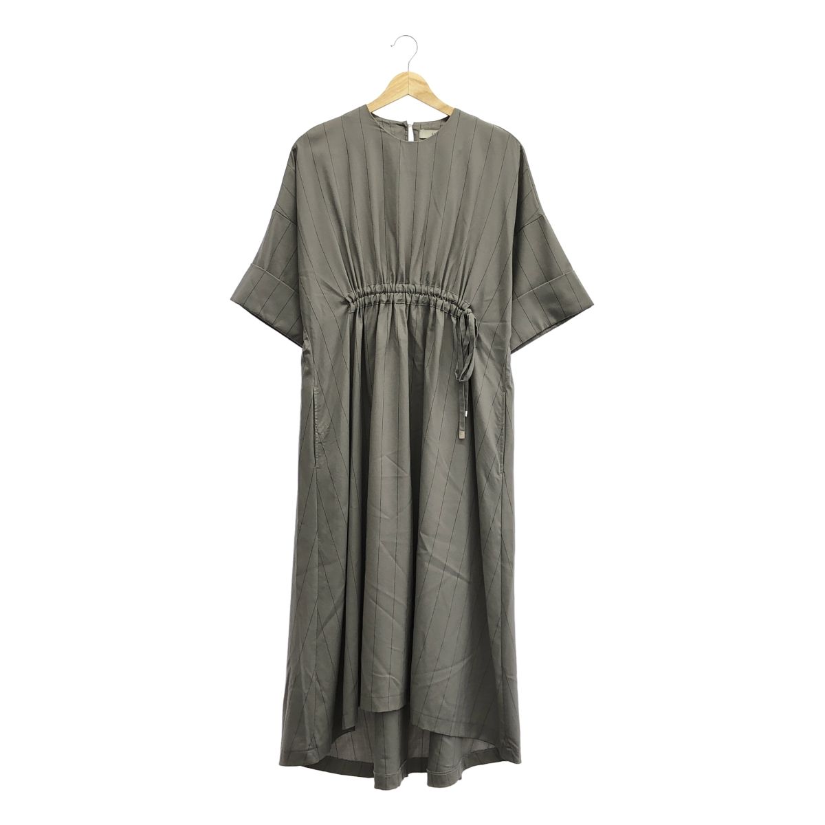 2532◆UJOH(ウジョー)カットソーワンピース★サイズ2★美品 UJOH/(ウジョー)】ドローコードワンピース U772-T05-021