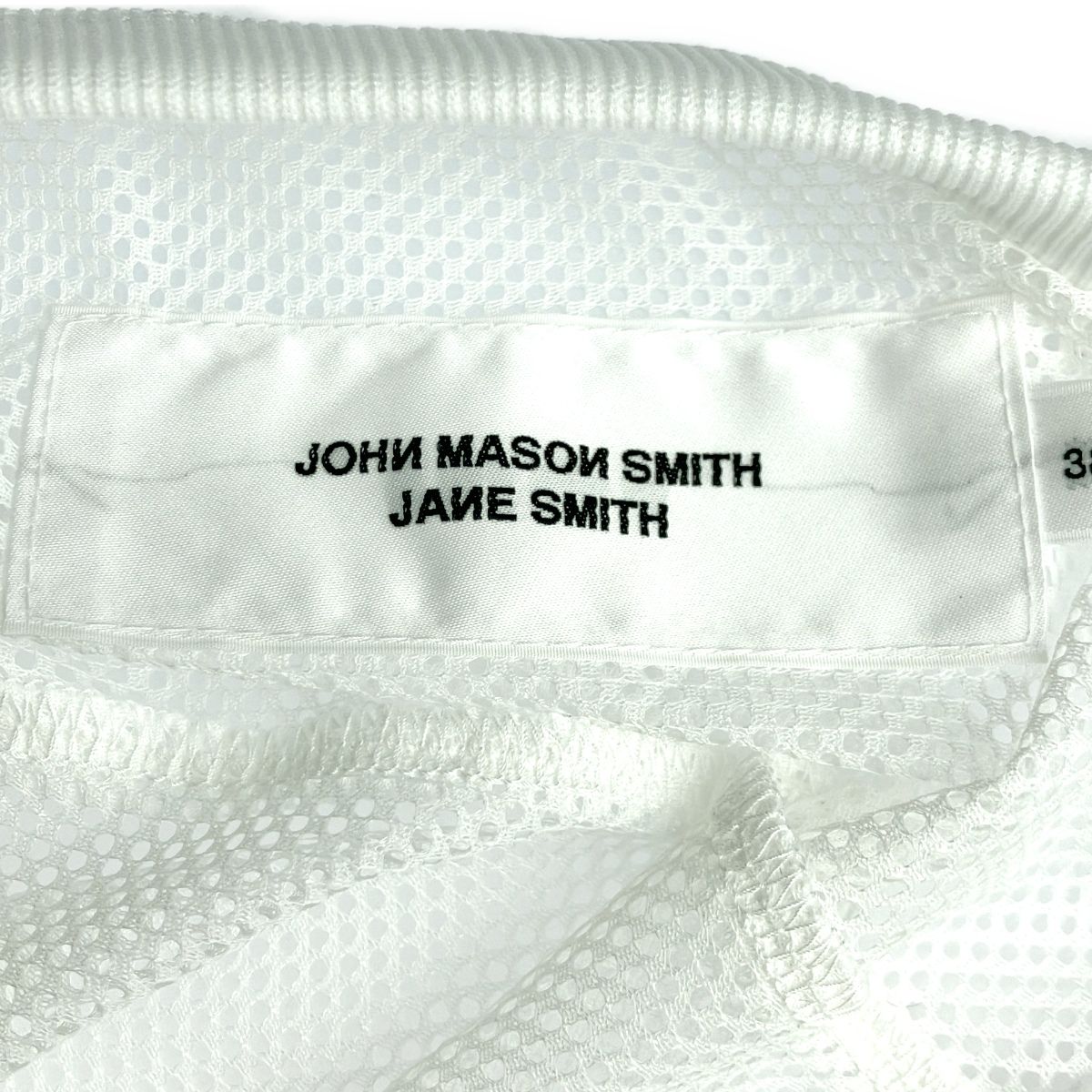 JOHN MASON SMITH ジョン メイソン スミス 25SS ポリエステルメッシュ  