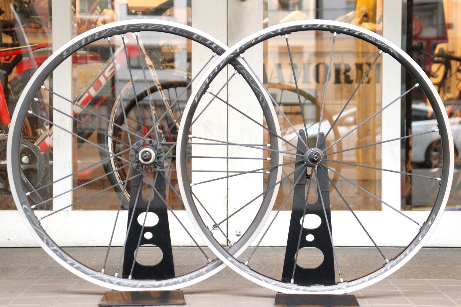 カンパニョーロ CAMPAGNOLO シャマル ウルトラ SHAMAL ULTRA アルミ クリンチャー ホイールセット シマノ11|12S 17C 横浜店