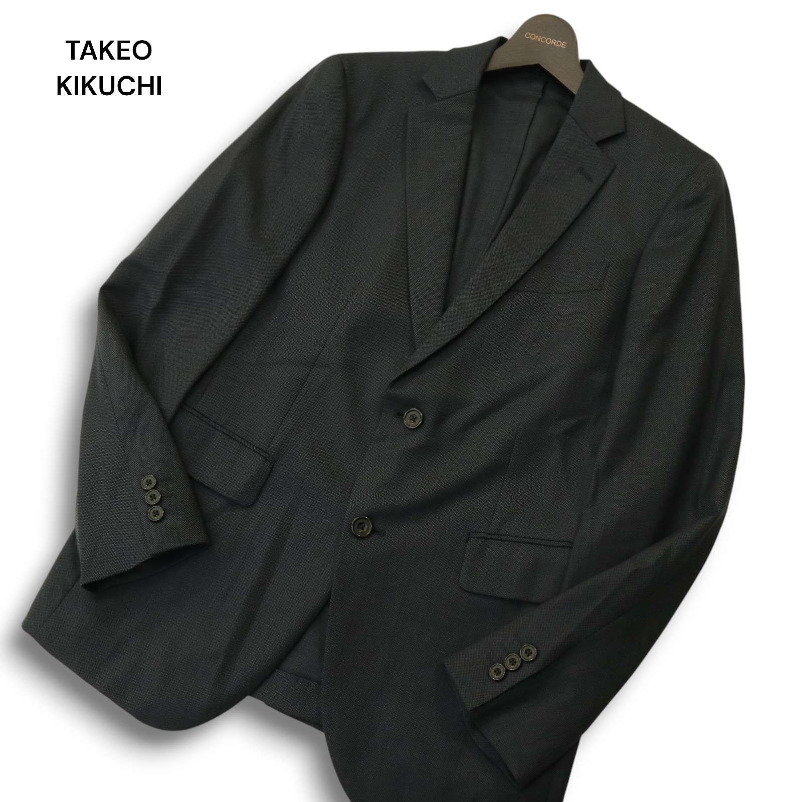 TAKEO KIKUCHI タケオキクチ 通年 背抜き☆ 2B テーラード