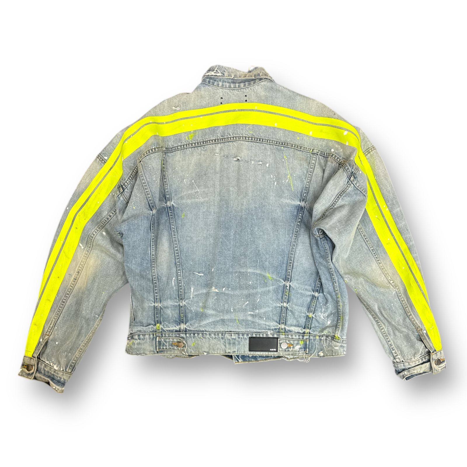 AMIRI ペイント クラッシュ デニムジャケット Gジャン RN150712