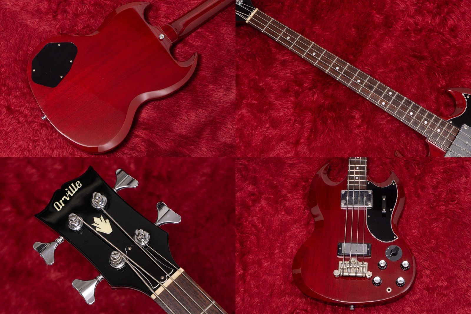 【送料無料】Orville by Gibson EB-3 SG エレキベース used】Orville / EB-3 SG Bass 3.65kg #705225【GIB横浜】 - メルカリ