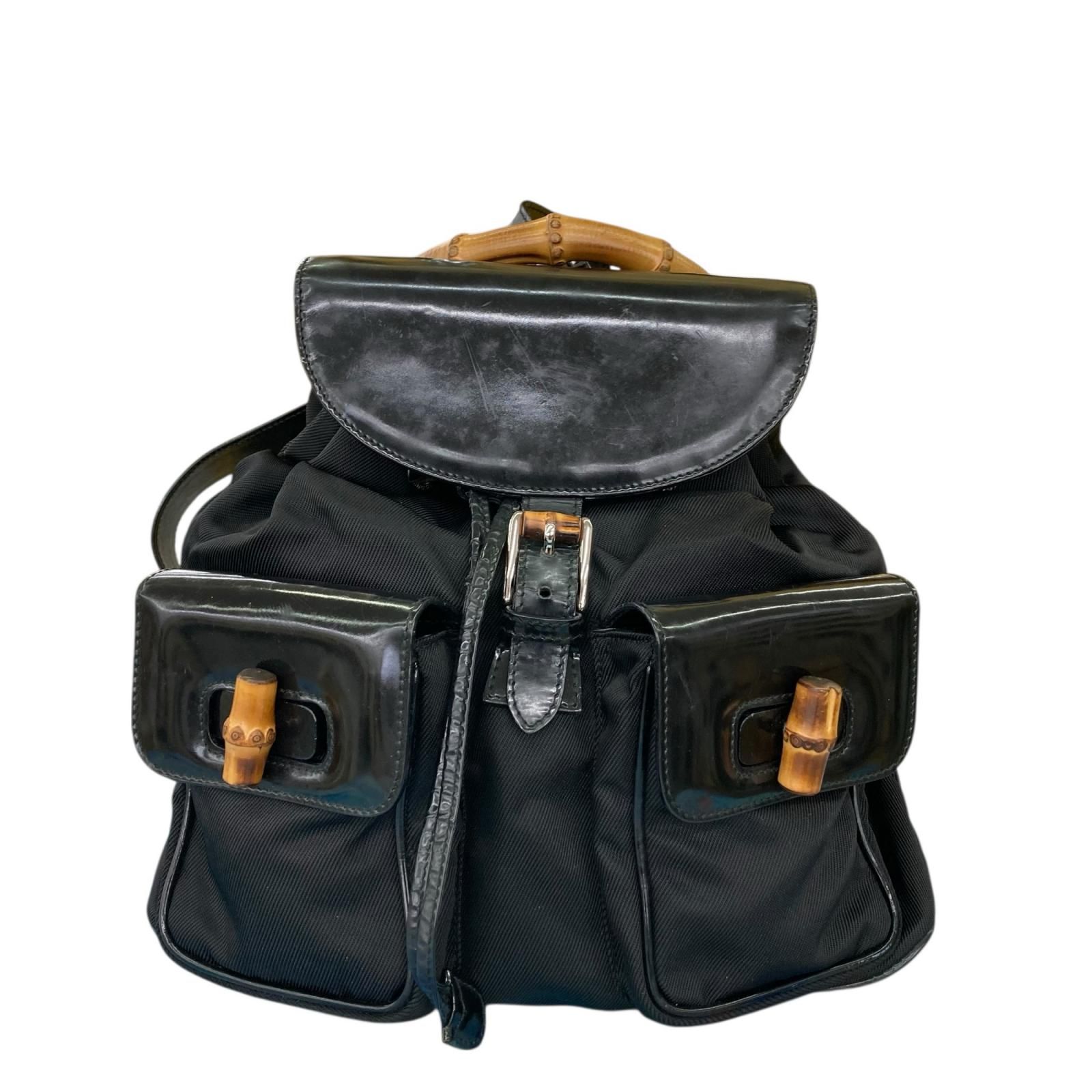 186005 GUCCI グッチ GUCCI バンブーリュック