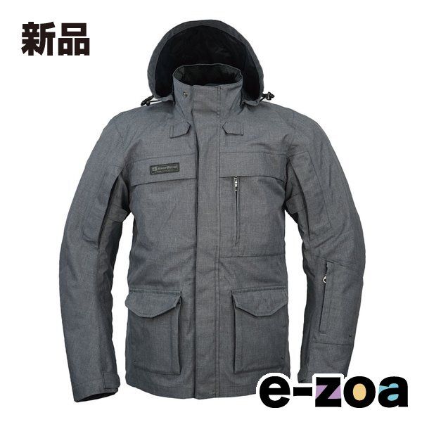 ROUGH-ROAD ラフアンドロード デュアルテックストレックパーカー GM-BL RR7249GMB3 2579179