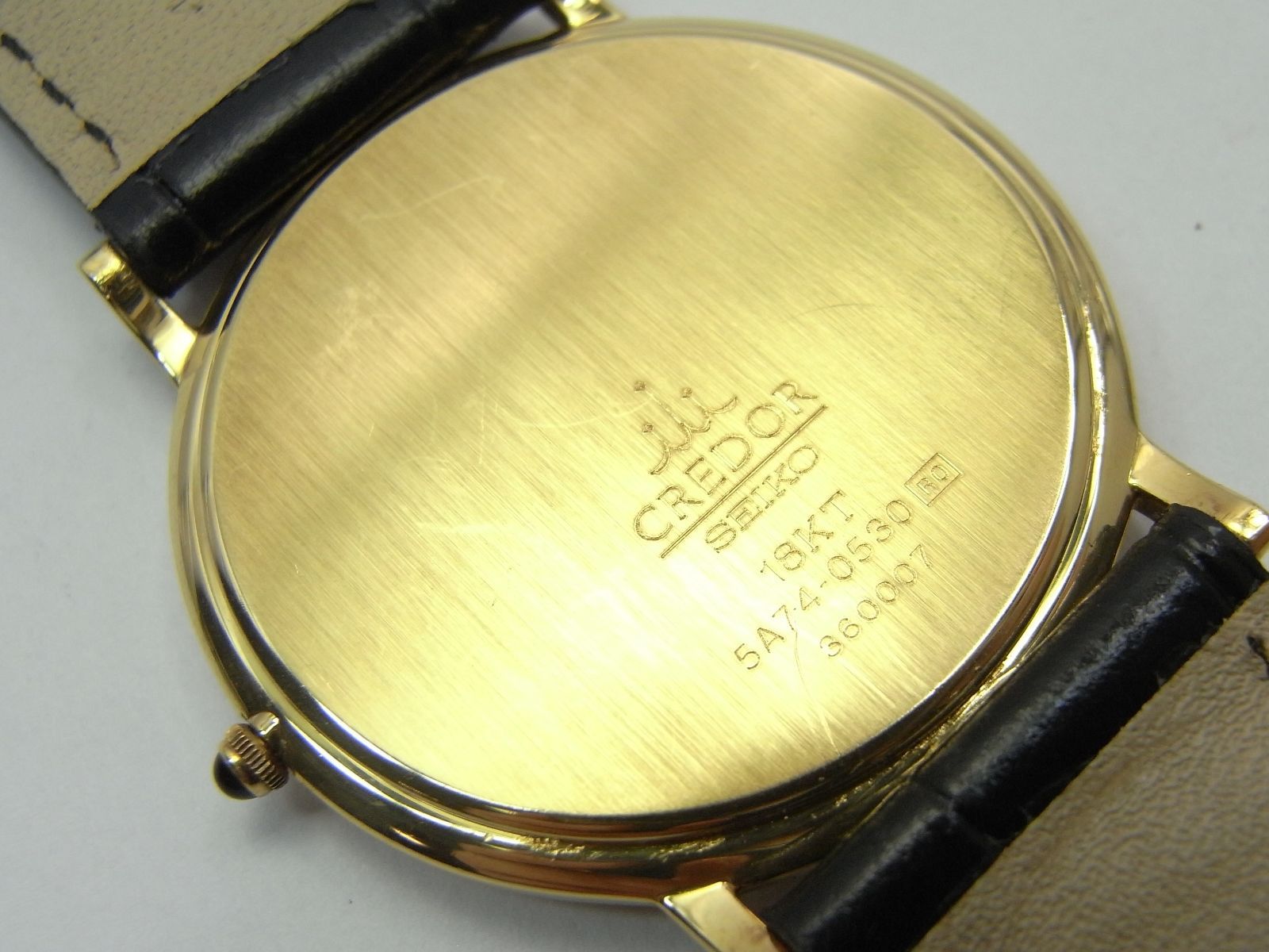 ✨SEIKO✨セイコー✨K18✨クォーツ✨5A74-0030✨ゴールド✨腕時計✨ ✨SEIKO✨セイコー✨K18✨クォーツ✨5A74-0030✨ゴールド✨腕時計✨