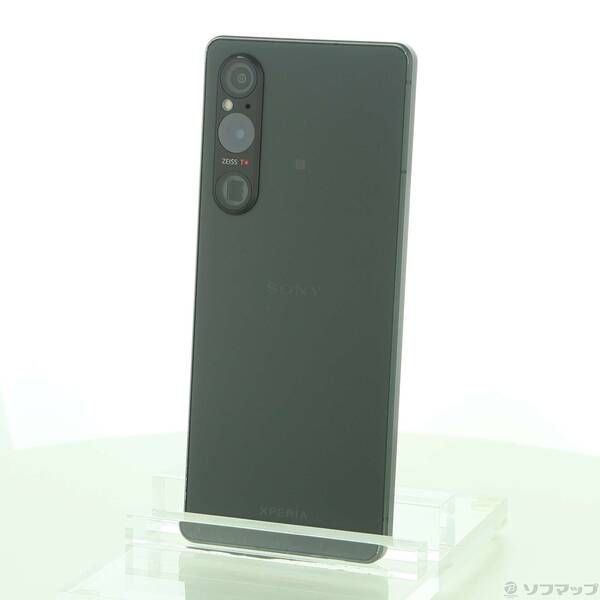 中古品〕 Xperia 1 V 512GB カーキグリーン XQ-DQ44 SIMフリー