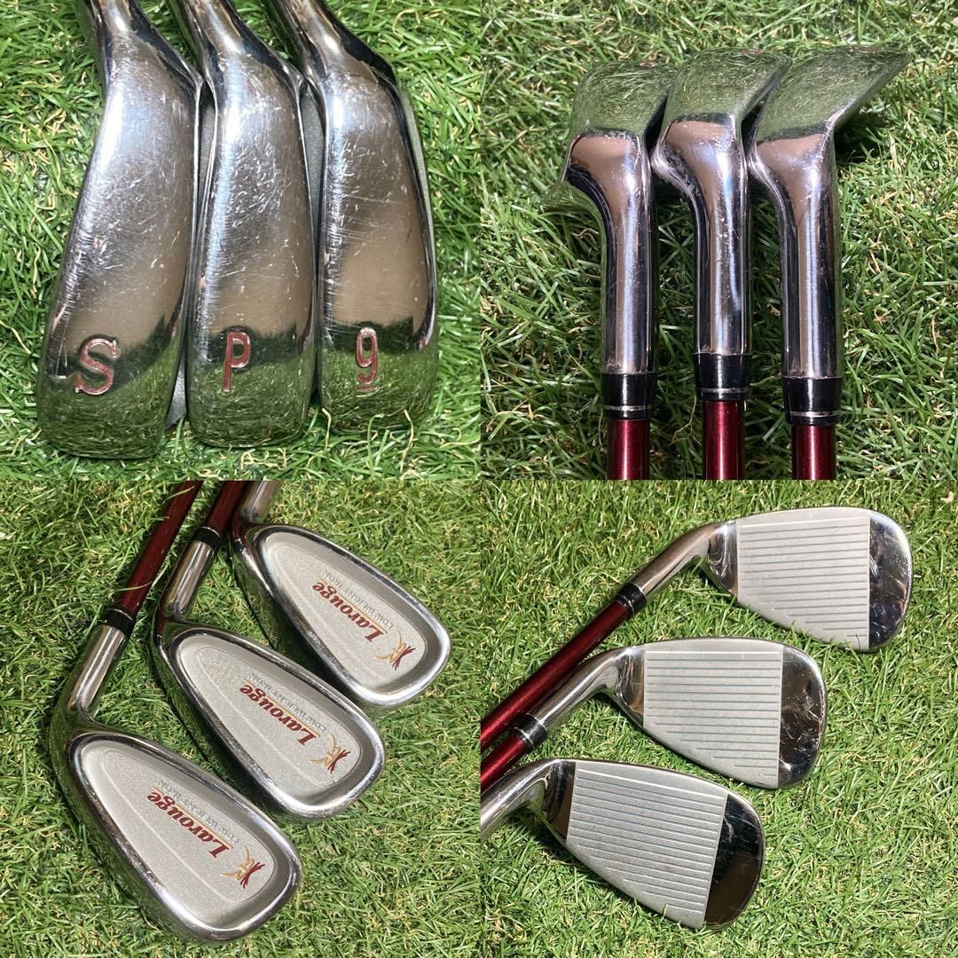 レディース Larouge ラルージュ 8点セット ゴルフクラブ