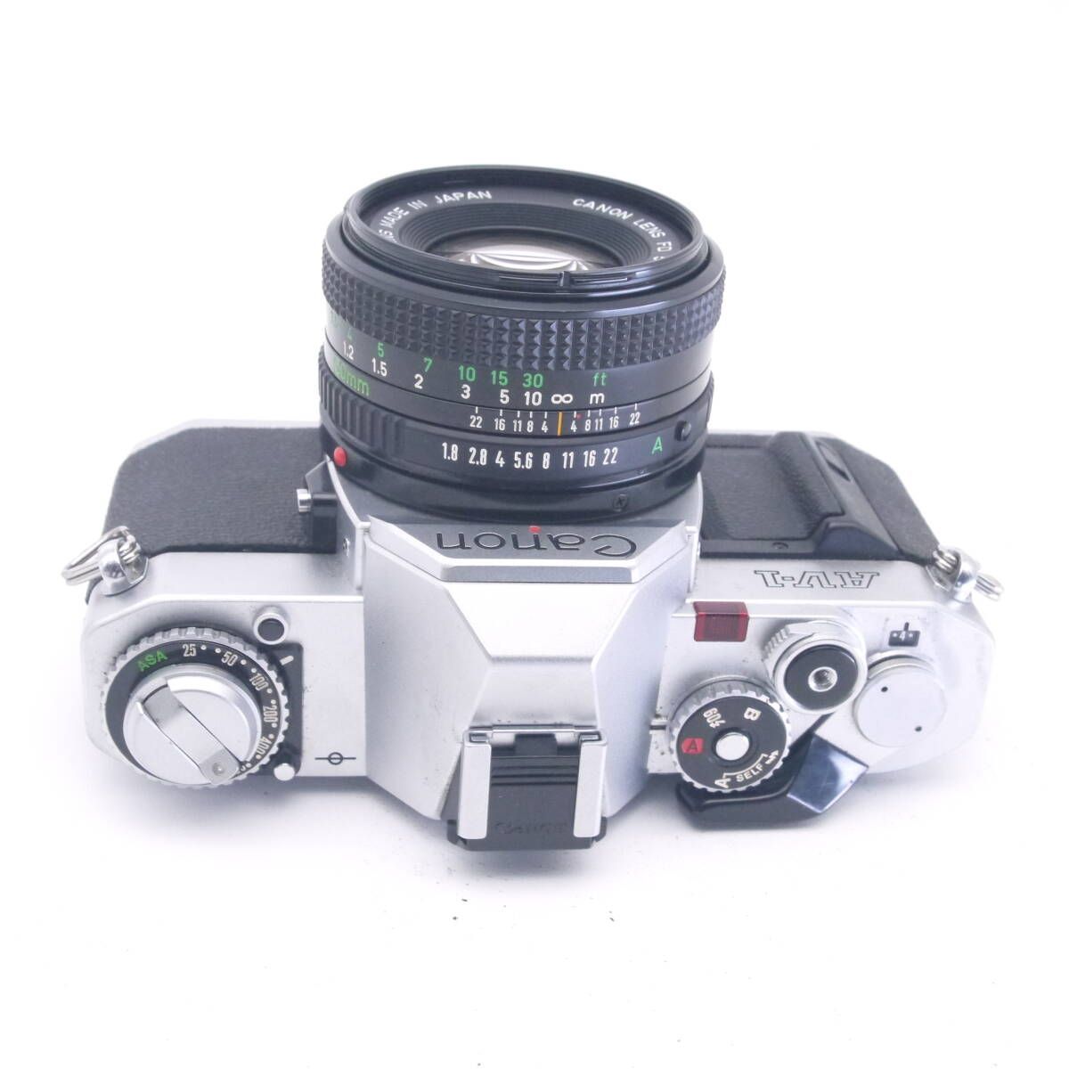 美品 Canon キヤノン AV-1 (シャッターOK 露出OK) / NEW FD 50mm