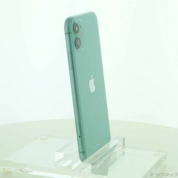 中古品〕 iPhone11 128GB グリーン MWM62J／A SIMフリー【258】 128GB