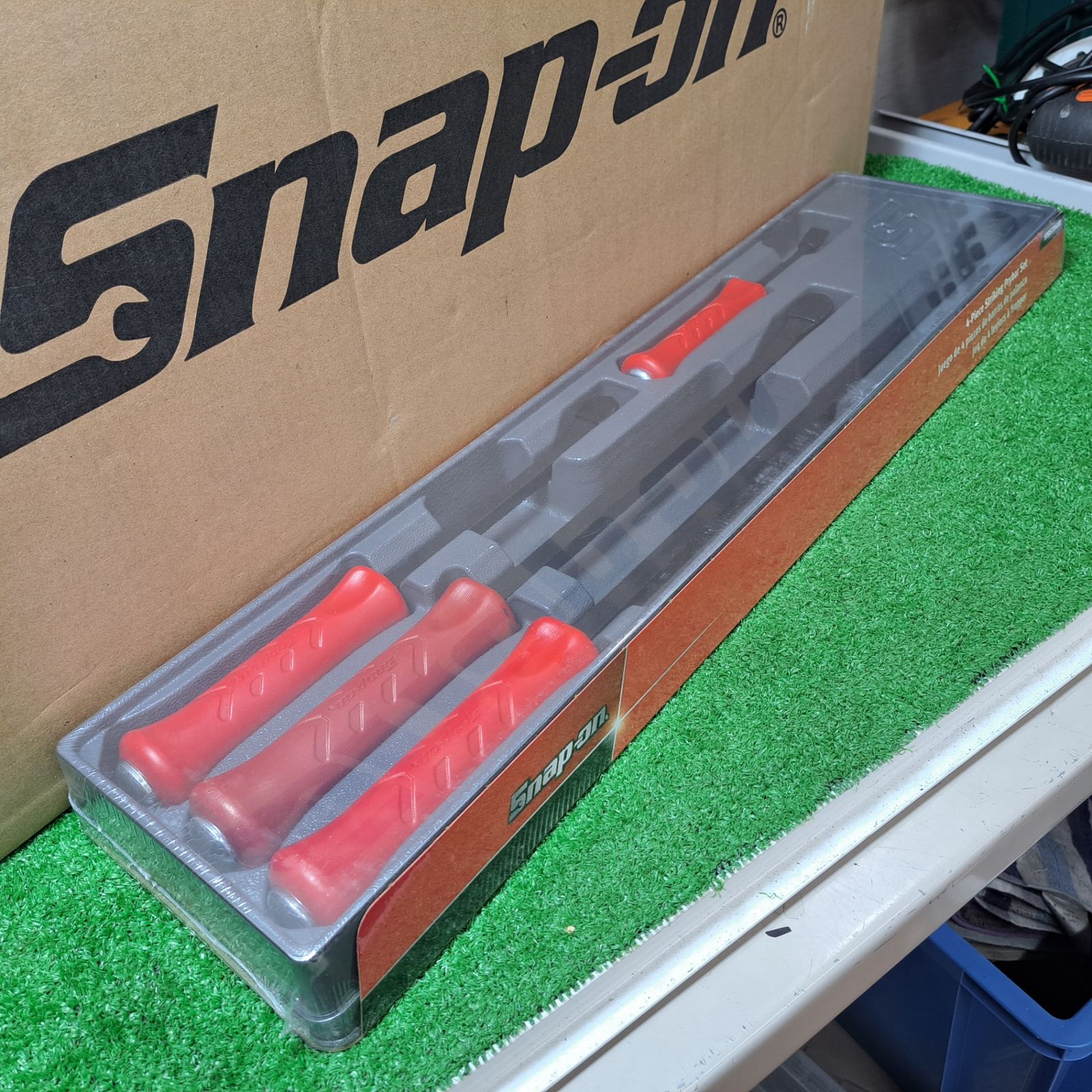 Snap-on/スナップオン 貫通 ストライキングプライバーセット SPBS704AR レッド バール ４本セット【岩槻店】 - メルカリ