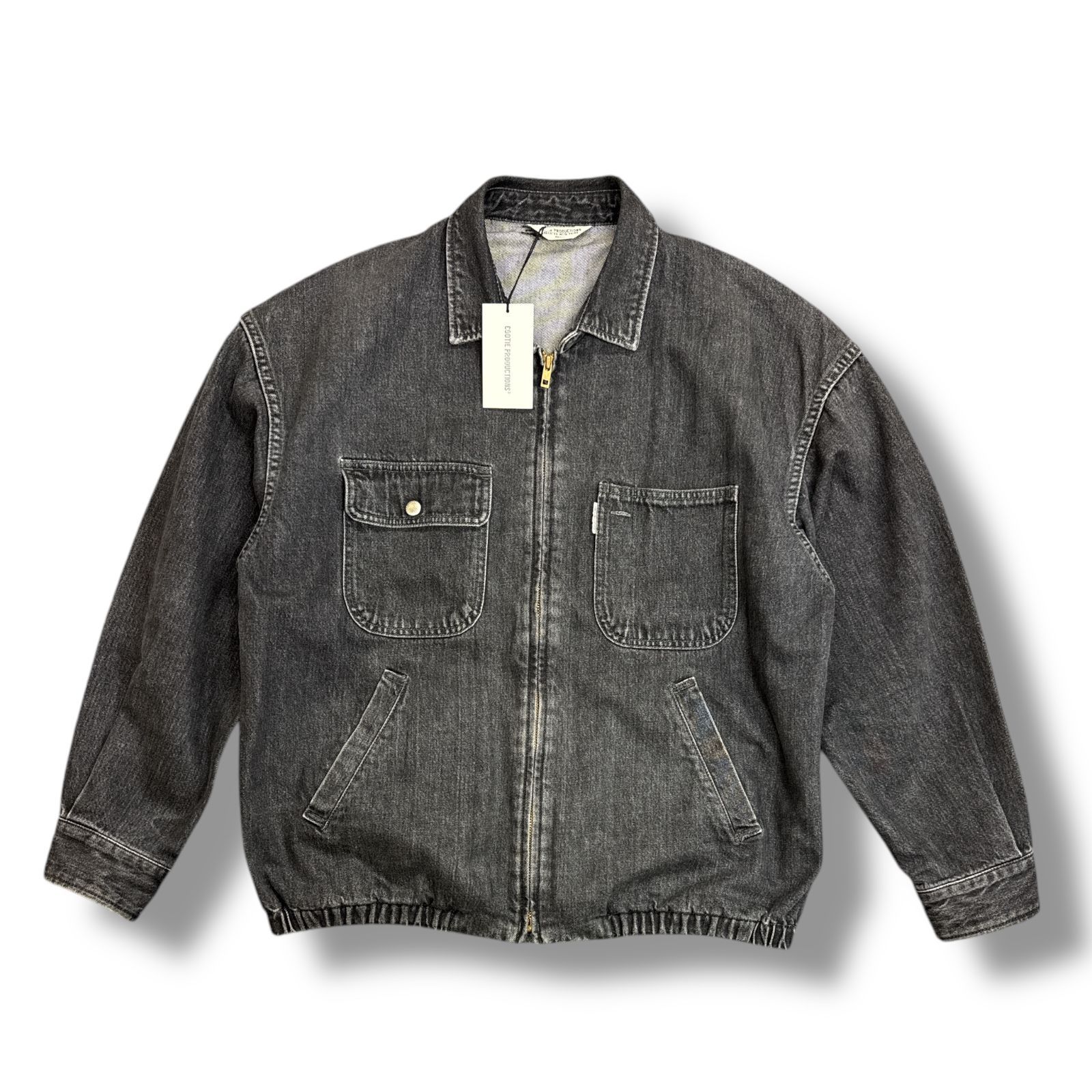 参考上代31900円 COOTIE PRODUCTIONS 22AW Denim Zip Up Work Jacket 