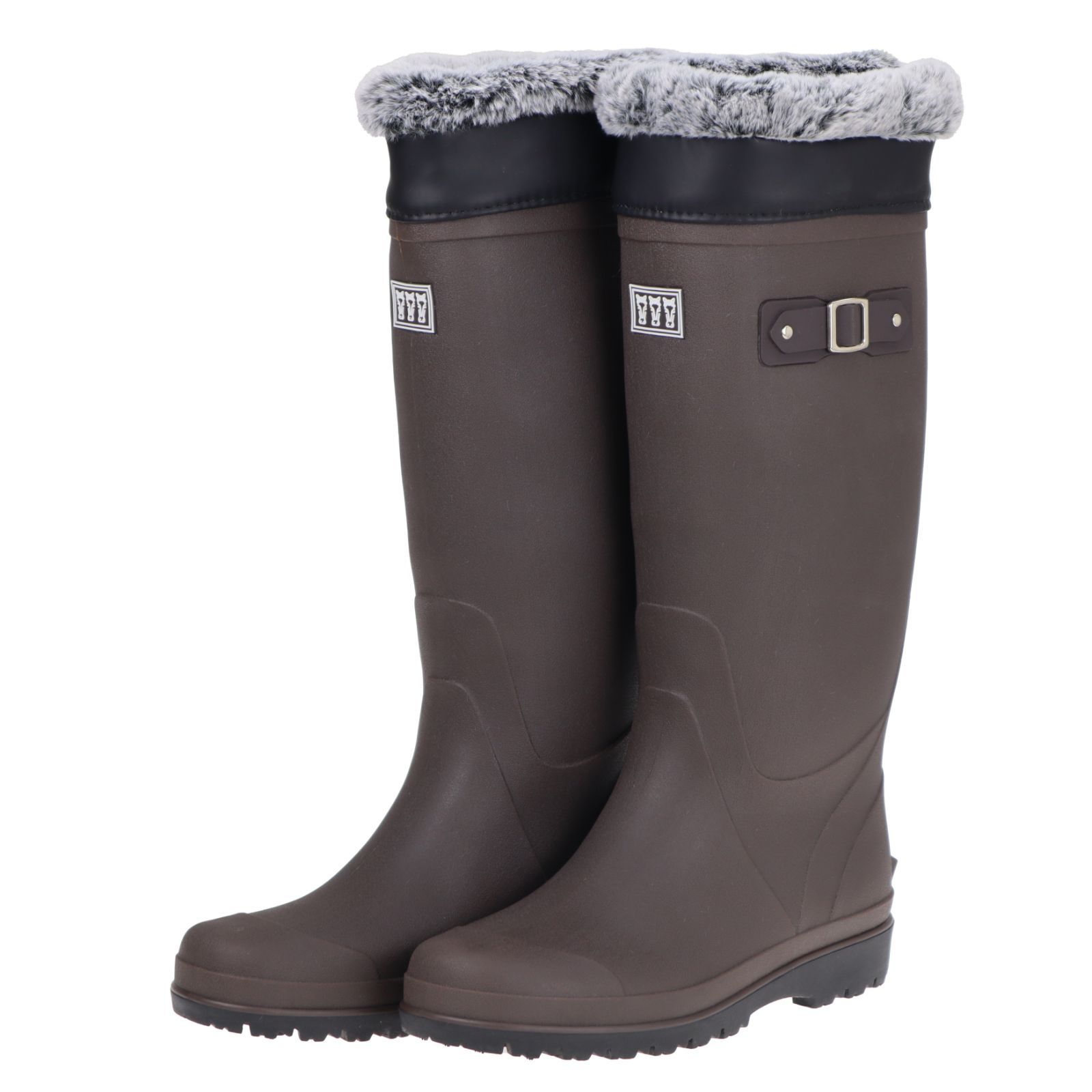 ミツウマ メンズ レディース TPE製 防寒長靴 カバー付 MRB-2040MU ネイビー LL（26.5?27.0cm） ミツウマ メンズ レディース TPE製 防寒長靴 カバー付 MRB-2040MU