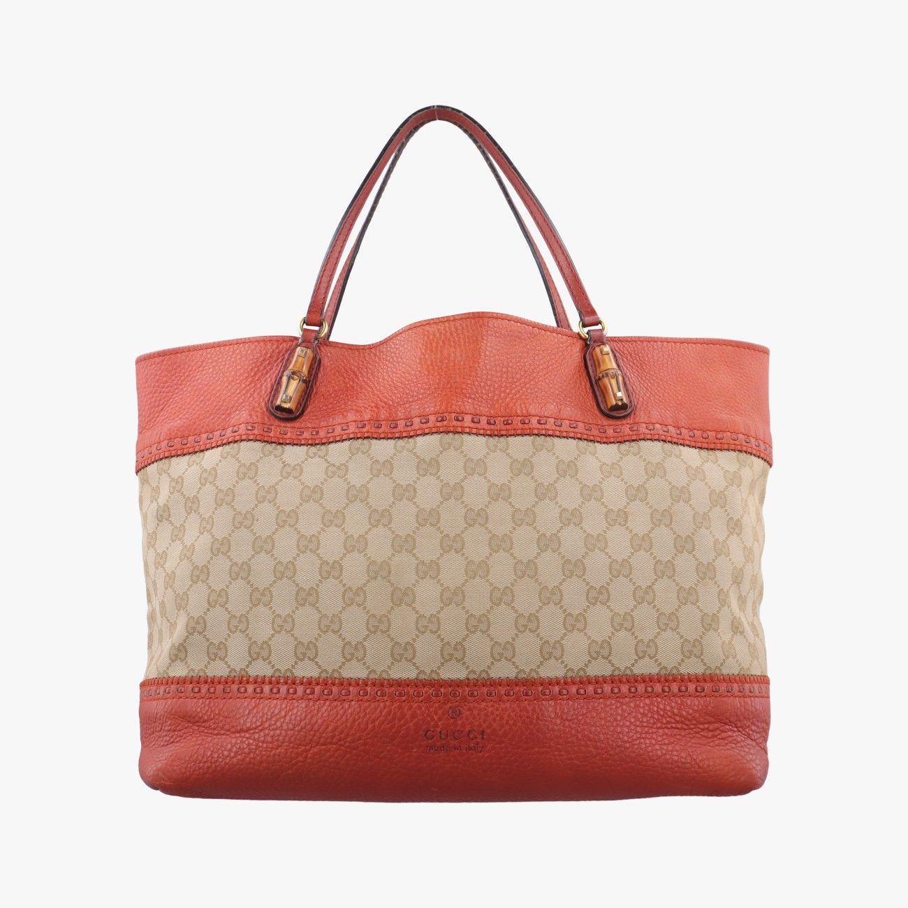 バンブー グッチGucciバンブー×GGマルチカラーファブリック