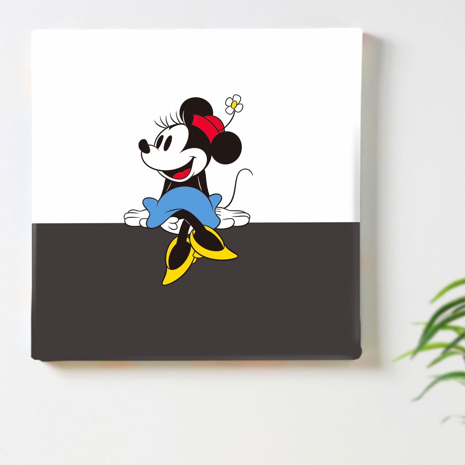 Disney　ミニーマウス アート　絵画 ディズニー絵画 ミニーマウス/ロデオドライブ 作品証明書 展示用