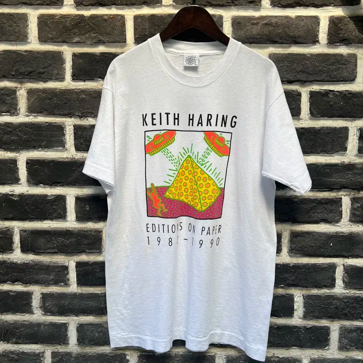 90‘s USA製 Keithharing Tシャツ キースヘリング 176292188.jpg