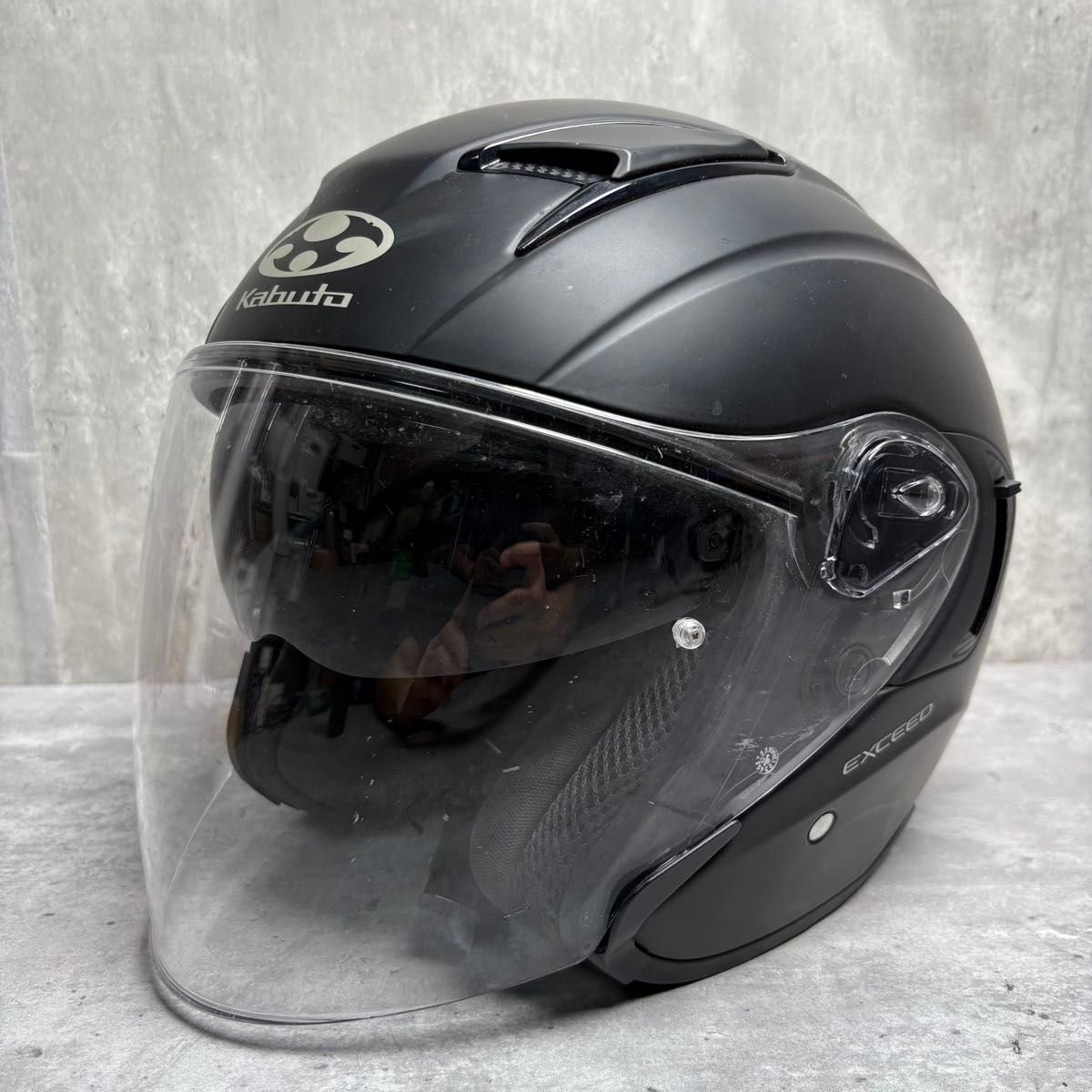 Kabuto ジェットヘルメット EXCEED マットブラック