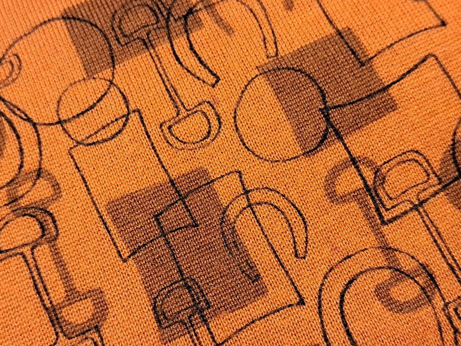 エルメス ストール マフラー カシミア シルク Hデザイン オレンジ  