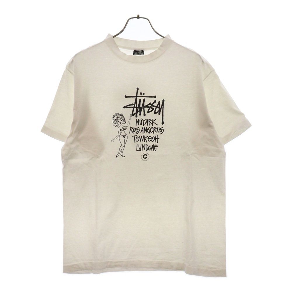 old stussy 80s 黒タグ「World tour」 STUSSY (ステューシー) 80s 黒タグ OLD STUSSY WORLD TUOR TEE