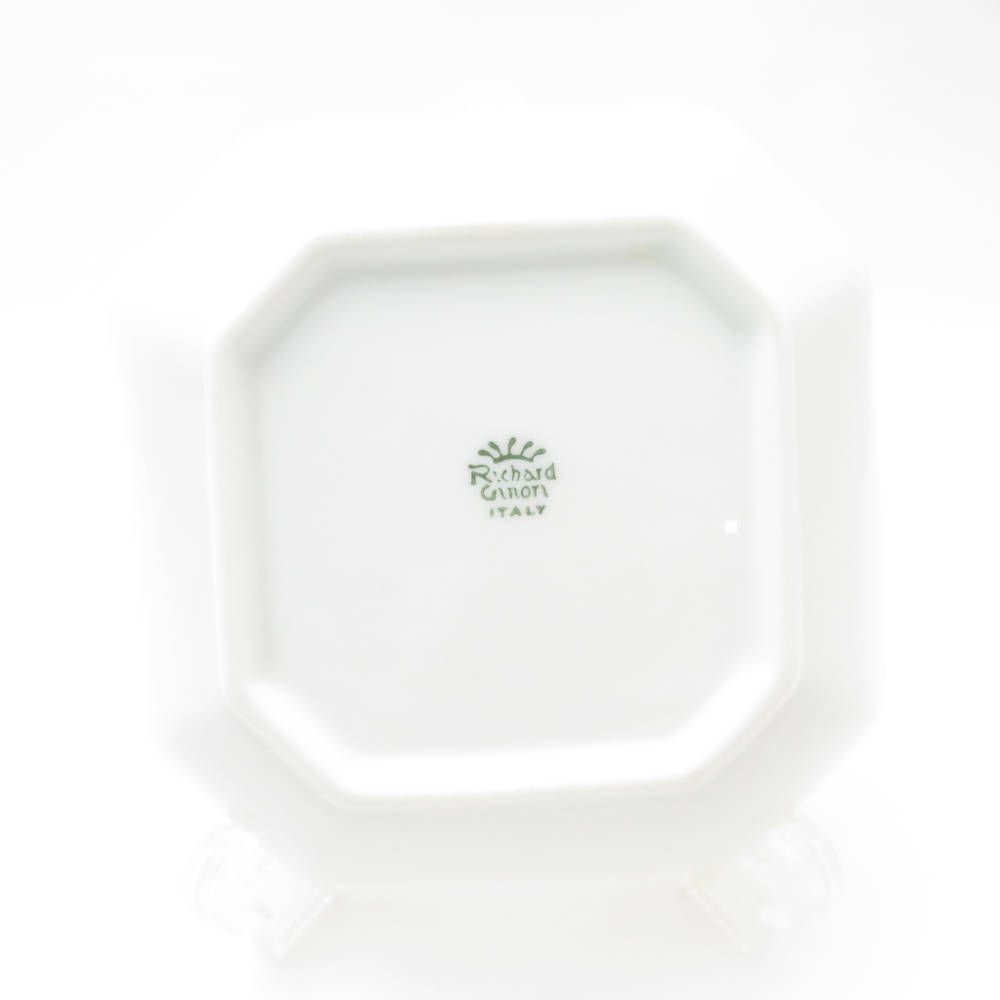 リチャードジノリ ベッキオホワイト 11cm スクエアディッシュ、4枚 リチャードジノリベッキオホワイトスクエアディッシュ11.5cm×4枚