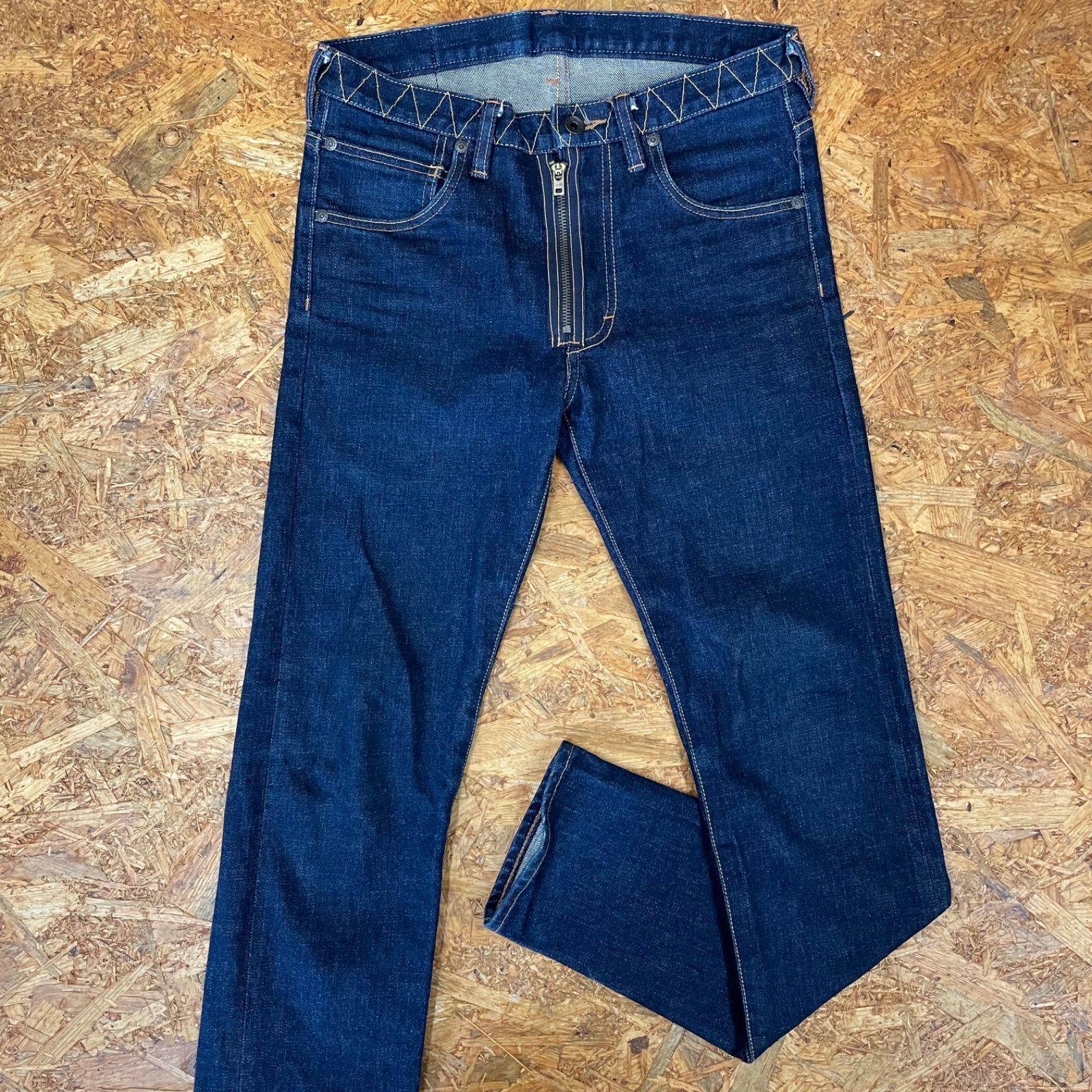 CLASSIC FIVE Balバル ウォッシュ加工 ブラックデニムパンツ BAL 