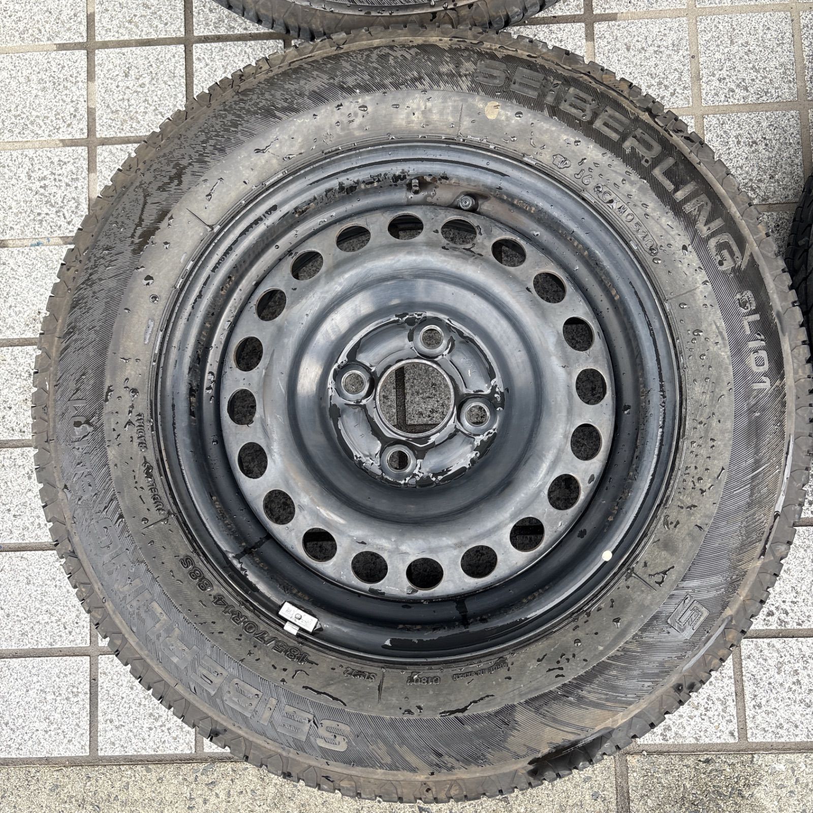 ホイールキャップ付 185|70r14