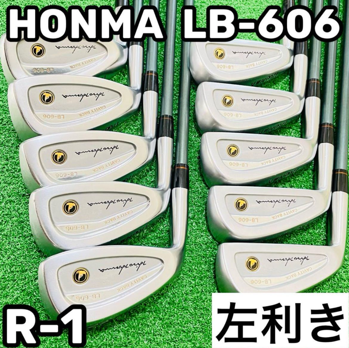 8844 HONMA LB-606 レフティ 左利き アイアン10本セット 8844 HONMA LB-606 レフティ 左利き アイアン10本セット ホンマ