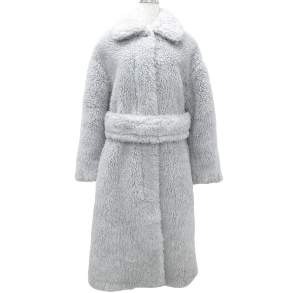 美品 CYCLAS シクラス ALPACA WOL OVER SIZED COAT アルパカウール  
