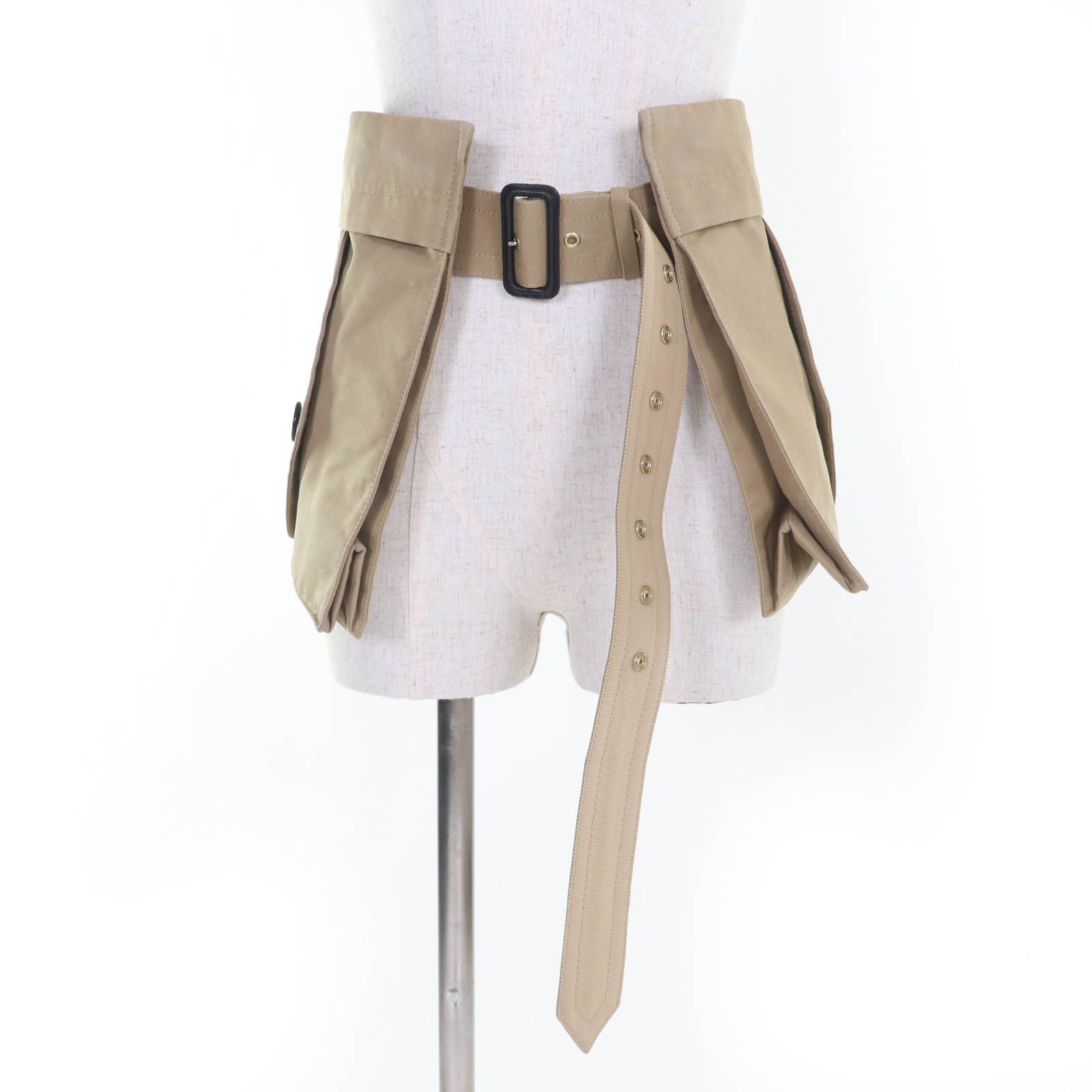 良品☆Sacai サカイ 23SS 23-06607 イカリボタン コットン ギャバジン  