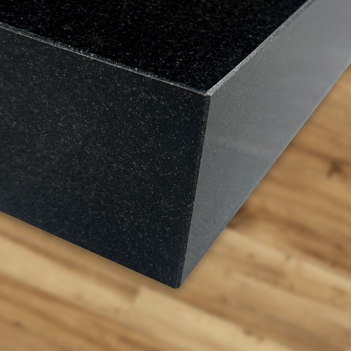 配送 【高級天然御影石】黒系 オーディオボード 作業台 250mm×250mm